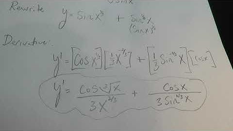 (280) Section 3.4- Part 3- More Trig W/ Chain