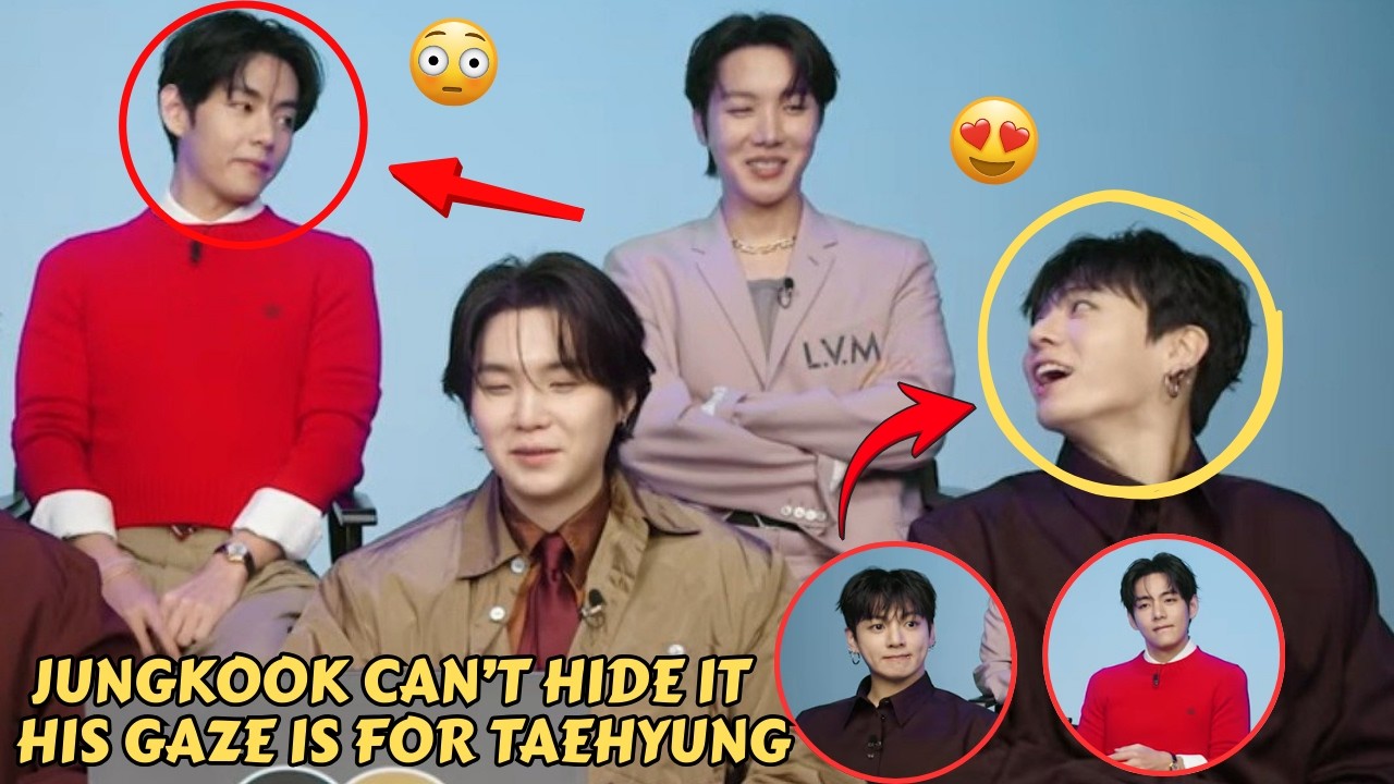 🔴 LIVE GQ Korea: Jungkook Can’t Hide His Love for Taehyung 😳 His Gaze Says It All ❤️