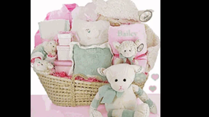 Stork Baby Gift Baskets - Beautiful Baby Gift Baskets