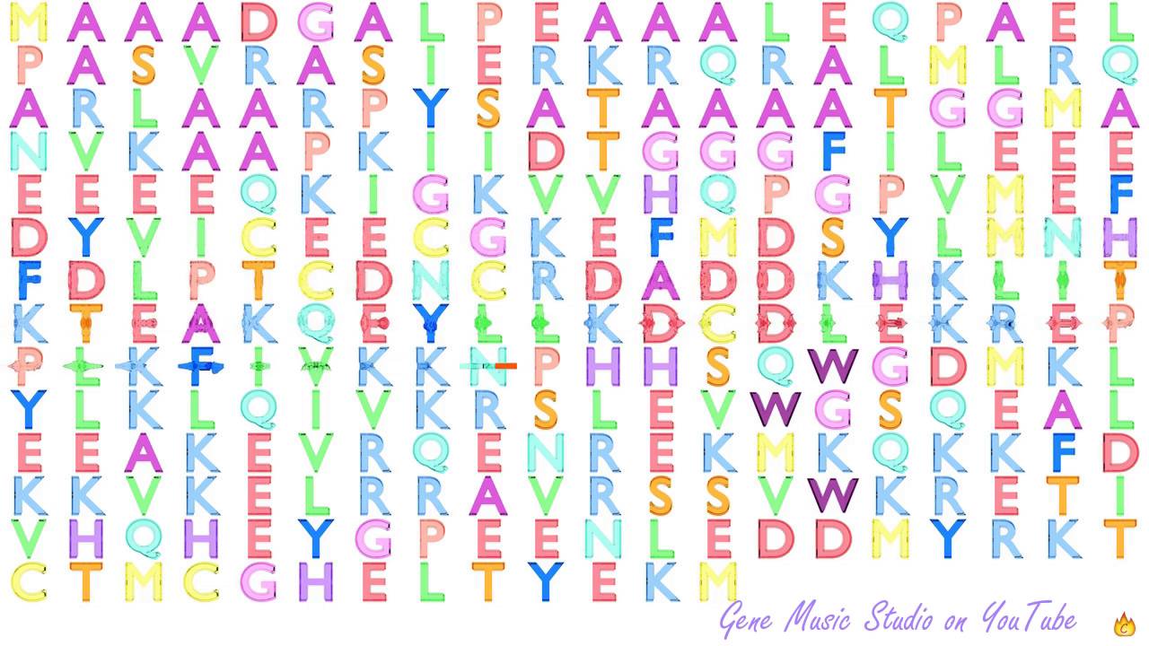 Gene Music using Protein Sequence of XPA "XERODERMA PIGMENTOSUM