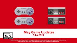 Nintendo Switch Online May 2021 NES \& Super NES Update in a Nutshell