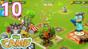 Archery Level 3 Successful | Talking Tom Camp - Gameplay Walkthrough Part 10  (iOS, Android)