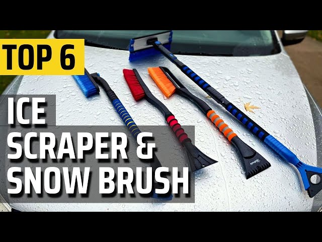 Snow MOOver Snow Moover 39 Extendable Snow Brush with Squeegee