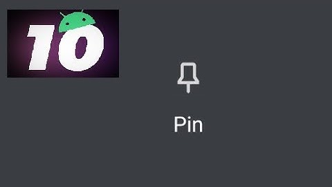 how to pin and unpin your screen with the new gesture navigation on Android 10