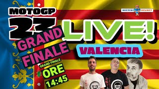 LIVE MOTOGP VALENCIA GRAND FINALE! OSPITI BORGHI, VERDINI, SCASSA!