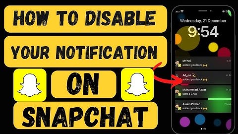 Disable Snapchat Notifications (2023) | How To Turn Off Snapchat Notifications In Android|2023|