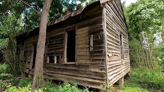 EXPLORING ABANDONED HOUSE IN THE DEEP SOUTH (Slave Dwelling or Tenant Farmers House??)