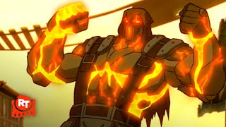 Mortal Kombat Legends (2022) - Tremor Beats Down Kenshi Scene
