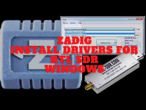 Zadig - Treiber für RTL SDR`s installieren (Windows)