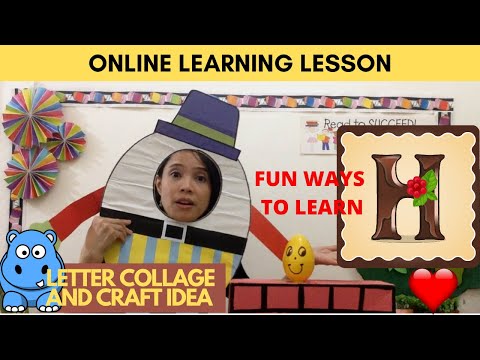 Learn to read | Letter Hh | Letter Sounds | Online learning | Preschool