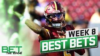 NFL Week 8 best bets: Bears-Commanders, Cowboys-49ers + more | Bet the Edge (10/25/24) | NBC Sports