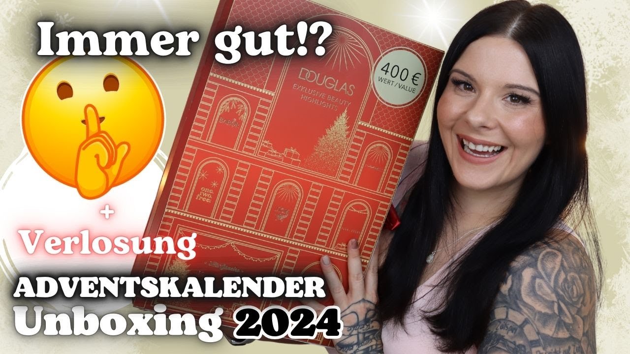 Immer gut?! 🤭 Douglas Adventskalender 2024 Inhalt