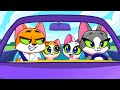 Family Road Trip 🚘 Let's Get This Journey Started! 🎉✨ | Car Safety Tips and Tricks For Kids