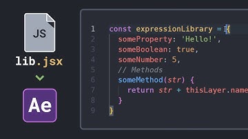 How to write an Expression Library for After Effects (.jsx file)