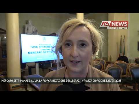 MERCATO SETTIMANALE, AL VIA LA RIORGANIZZAZIONE DEGLI SPAZI IN PIAZZA GIORGIONE | 23/01/2025