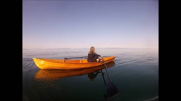 Rowing a custom Wherry