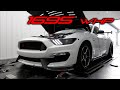 1600r twin turbo shelby gt350r dyno testing  1695 whp