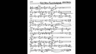 Recado Bossa Nova Play along - Backing track (C key score violin/guitar/piano) chords