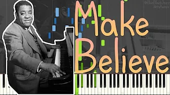 Art Tatum - Make Believe 1939 (Stride Piano Synthesia)
