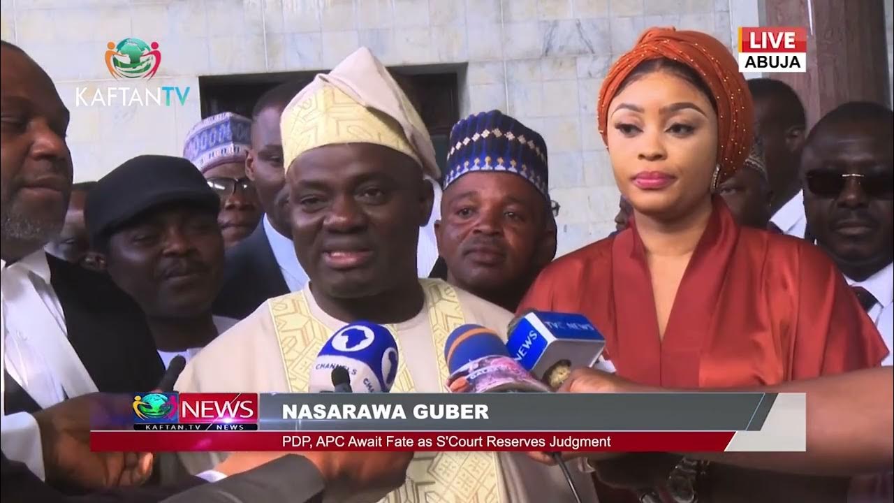 NASARAWA GUBER: PDP, APC Await Fate as S’Court Reserves Judgment