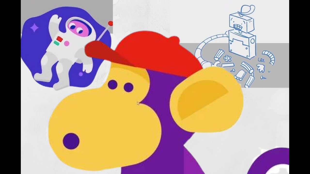 Something Went Wrong Island | Failbot and Monkey - YouTube