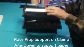 Plexiglass Pad Magic Paper Padding Press