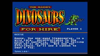 BONUS 02. [FPGA 4K] Dinosaurs for Hire (Genesis) -  Character Bios