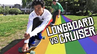 Différence entre Cruiser et Longboard