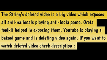 String Latest Deleted Video exposed Dhruv Rathee