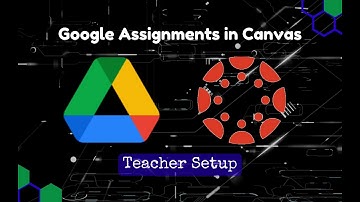 Google Assignments in Canvas - Teacher Setup