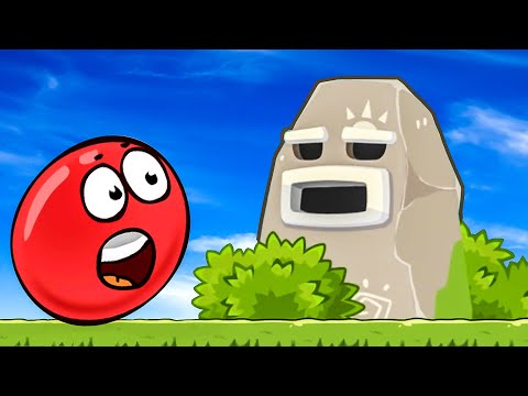 Несносный КРАСНЫЙ ШАР 6. Серия 13. Злодеи в масках. Мультик ИГРА Red Ball 6 на Игрули TV