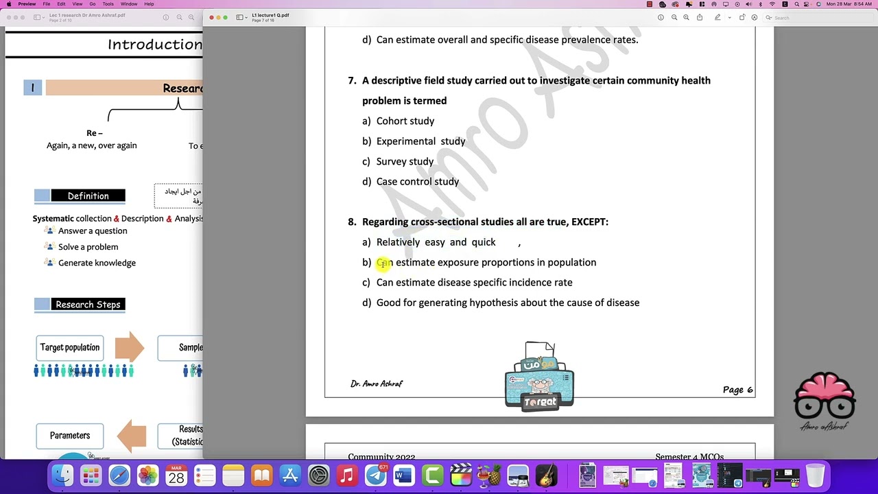 Исследования 2026 - лекция 1 (Введение в исследования и описательные исследования) - Вопросы для ...