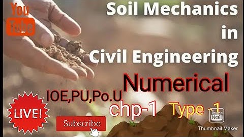 chp-2 Soil mechanics Numerical(type-1)|calculate Water content|Void ratio|porosity #sanjay64official