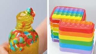 Amazing Colorful Cake Decorating Idea | So Satisfying Cake Tutorial | Beyond Tasty