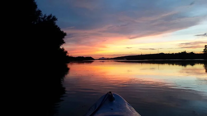 Sunset on the salt river