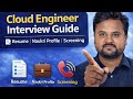 Cloud Engineer Interview Guide in Hindi | Resume, Naukri Profile, Screening Call | Job Preparation