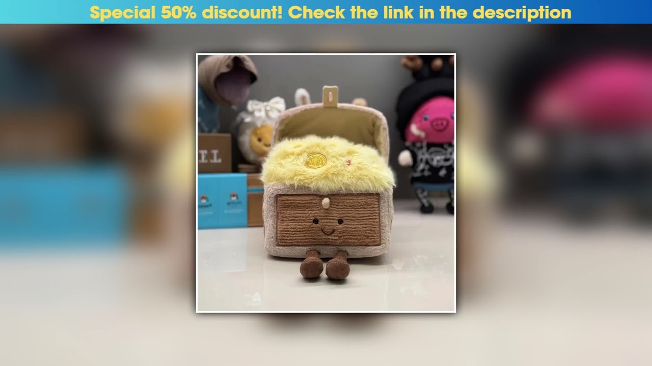 Must Buy Treasure Chest Walking Museum Modeling Doll Home Decoration Cat and Dog Toys Pet Holiday G