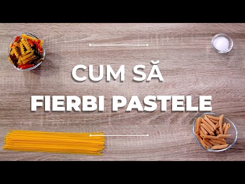 Video: Cum Se Fierbe Corect Pastele?