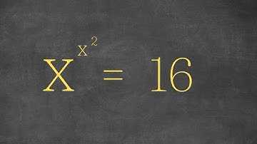 99% Of People Fail To Solve This Problem | A Nice Exponential Equation