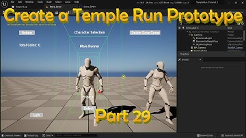 UE5.0 Temple Run Tutorial: Part 29 | Adding purchasing system and more Part 8