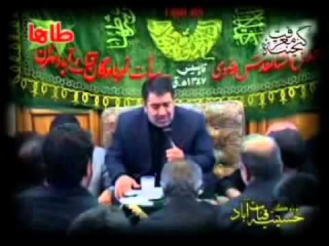 حاج حسن خلج حضرت زهرا س و کودکی امام حسین علیه السلام