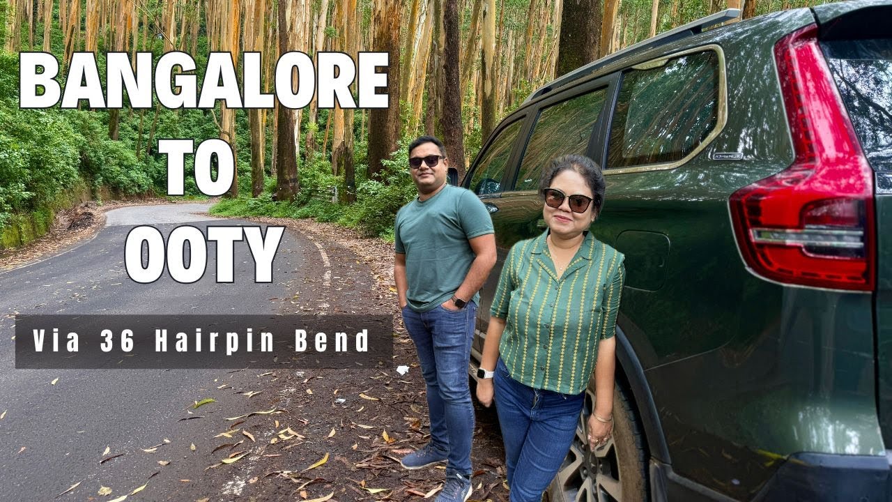 Bangalore to Ooty by car via 36 hairpin bend | Drive through Bandipur Masinagudi | offbeat travel