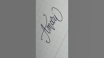 ☆Amari☆ #calligraphy #handwriting #lettering #writing #signature #art #shortvideo