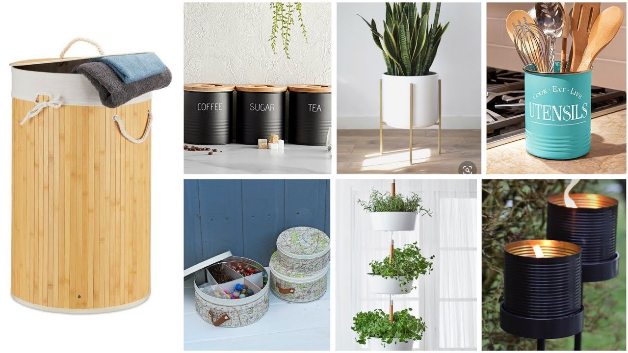 افكار💡اعادة تدوير علب معدنية علب حليب الاطفال/الجبنة مستحيل ترميها افكار غير مكلفة ديكورات ومنظمات