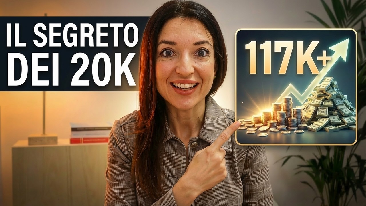 Perchè cambia tutto dopo aver risparmiato 20 000 euro