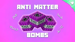 ANTI-MATTER BOMB! | Minecraft Command Creations