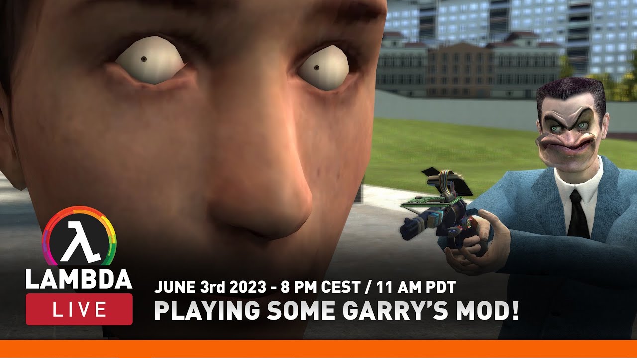 Playing on our Garry's Mod servers with YOU! - Lambda Live #22 (June 03 2023)  