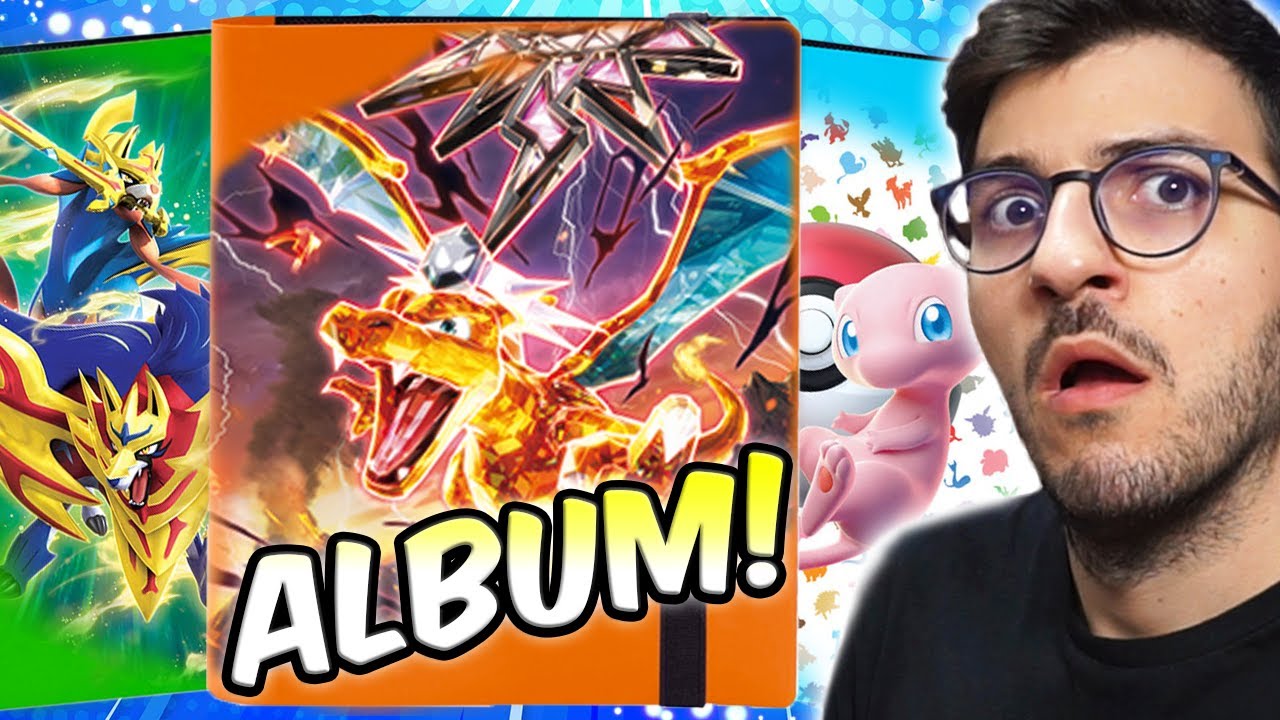 Vi MOSTRO TUTTI gli ALBUM di CARTE POKEMON che STO COMPLETANDO!