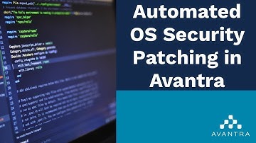 Automated OS Security Patching in Avantra