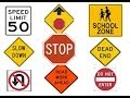 ¡Evítese una multa! Aprenda señales de tránsito EEUU.